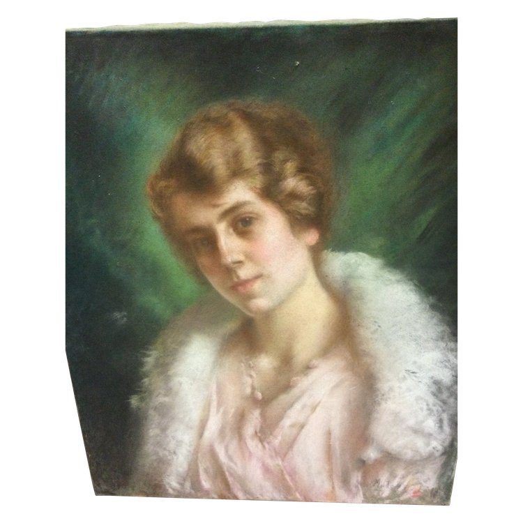 Pastel signed D.ANTONY