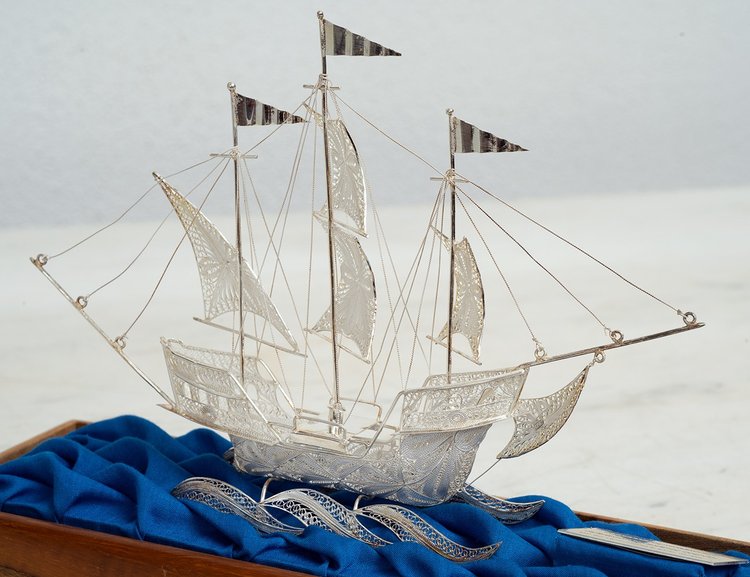 Bateau Ancienne Du XX Siecle