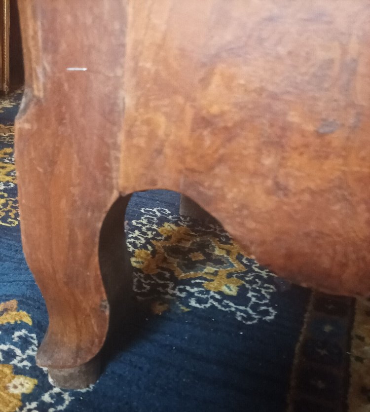 Transition period walnut cabinet