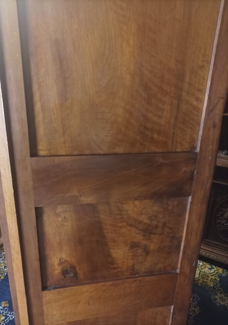 Transition period walnut cabinet