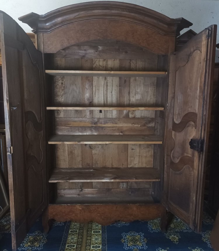 Transition period walnut cabinet