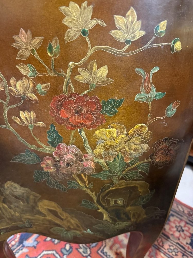 LOUIS XV CHINA LACQUER CHEST OF DRAWERS
