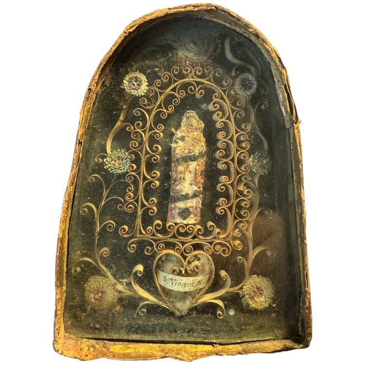 Paperolles De St Vincent Reliquary - 18th century