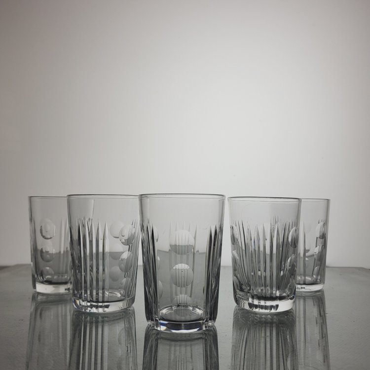 Sèvres crystal cocktail service 1960's