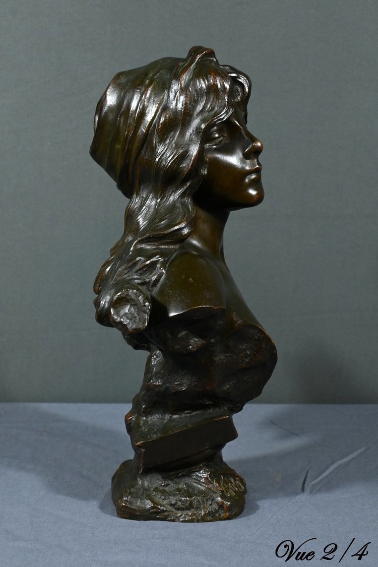 Bronze "Capture", signed E.Villanis - Late 19th century