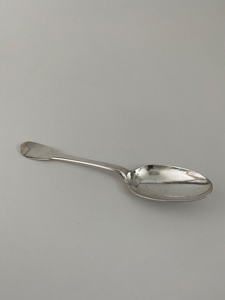 18th century silver spoon Fermiers Généraux