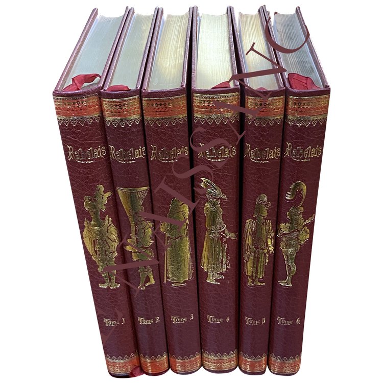 The works of RABELAIS illustrated by Gustave DORÉ.