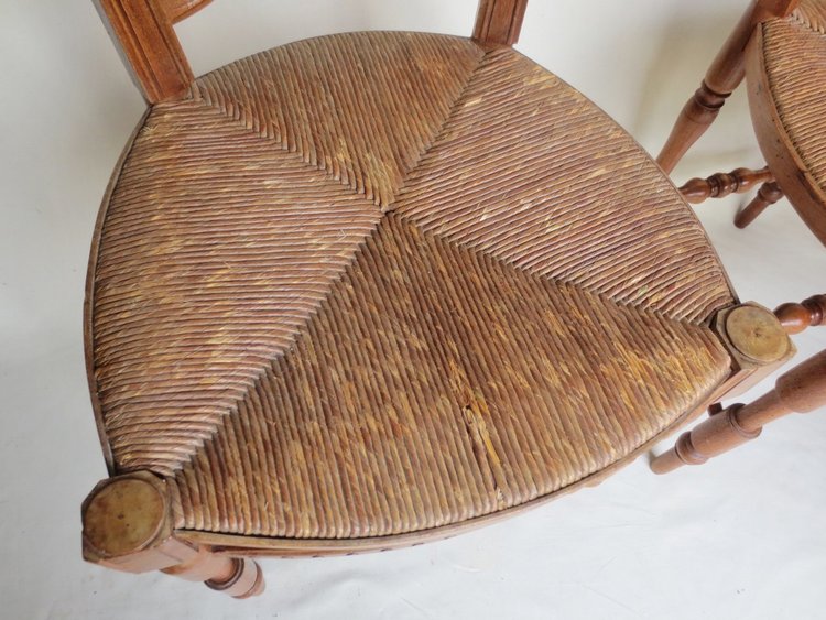Huit Chaises à dossier en gerbe, Provence.  