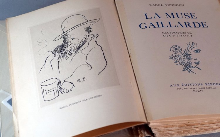 Curiosa -LA MUSE GAILLARDE, Raoul Ponchon, Illustrations de Dignimont