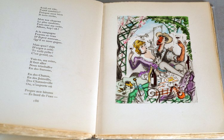 Curiosa -LA MUSE GAILLARDE, Raoul Ponchon, Illustrations de Dignimont