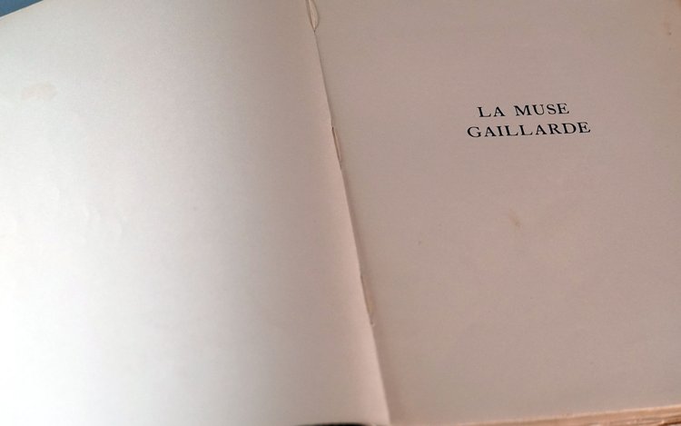 Curiosa -LA MUSE GAILLARDE, Raoul Ponchon, Illustrations de Dignimont