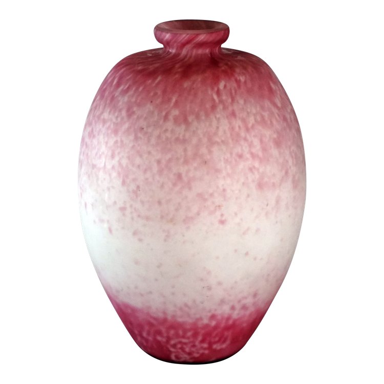 André Delatte, vaso Art Déco, Nancy