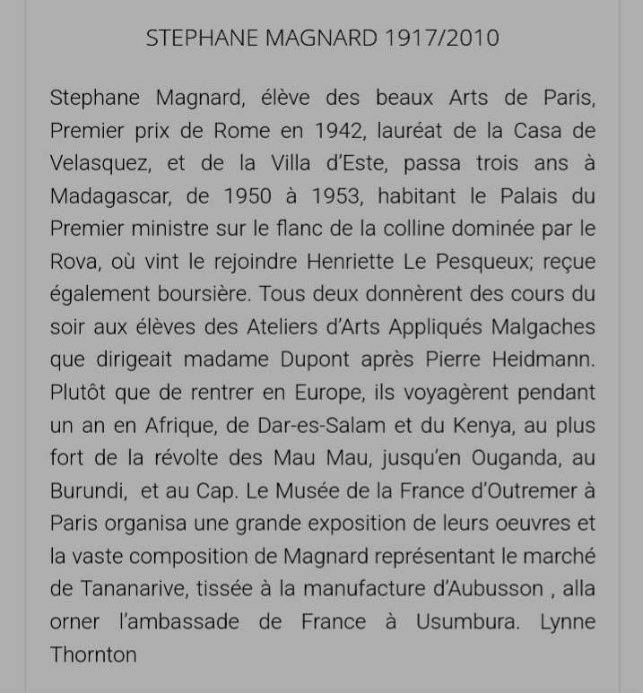 STÉPHANE  MAGNARD 1917/2010