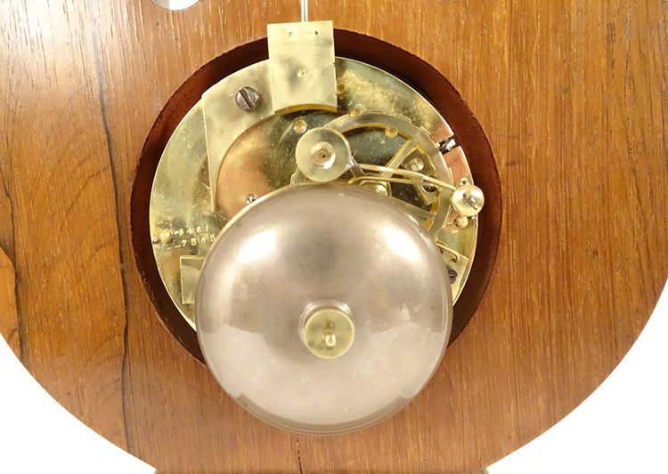 Charles X Lyre Clock Rosewood Marquetry Bronze Napoleon III 19th century