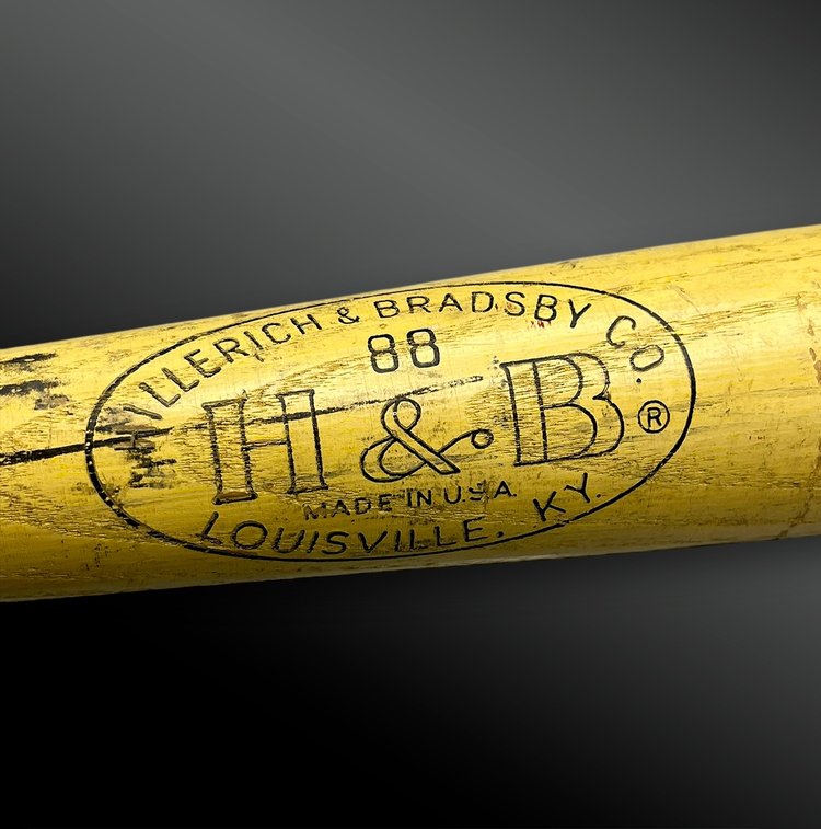 BATTE de baseball Hillerich & Bradsby Co. - Etats-Unis - Vers 1960