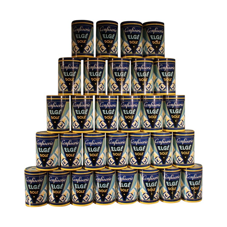 Boîte publicitaire de la confiserie ELGE