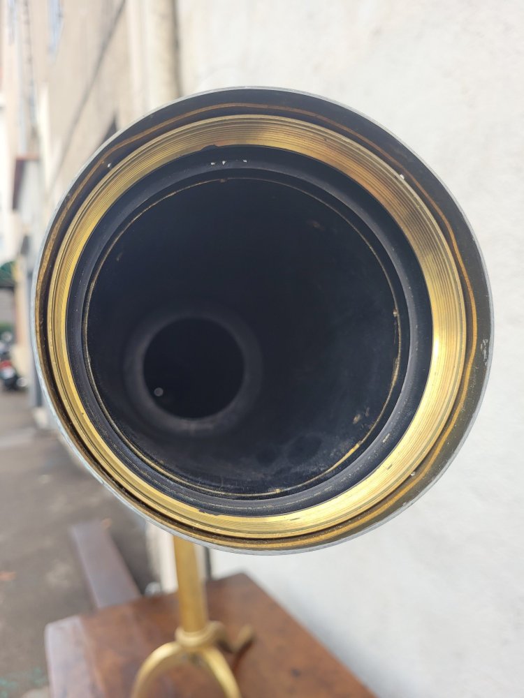 Astronomisches Fernrohr, Duroni Milano, 19. Jahrhundert
