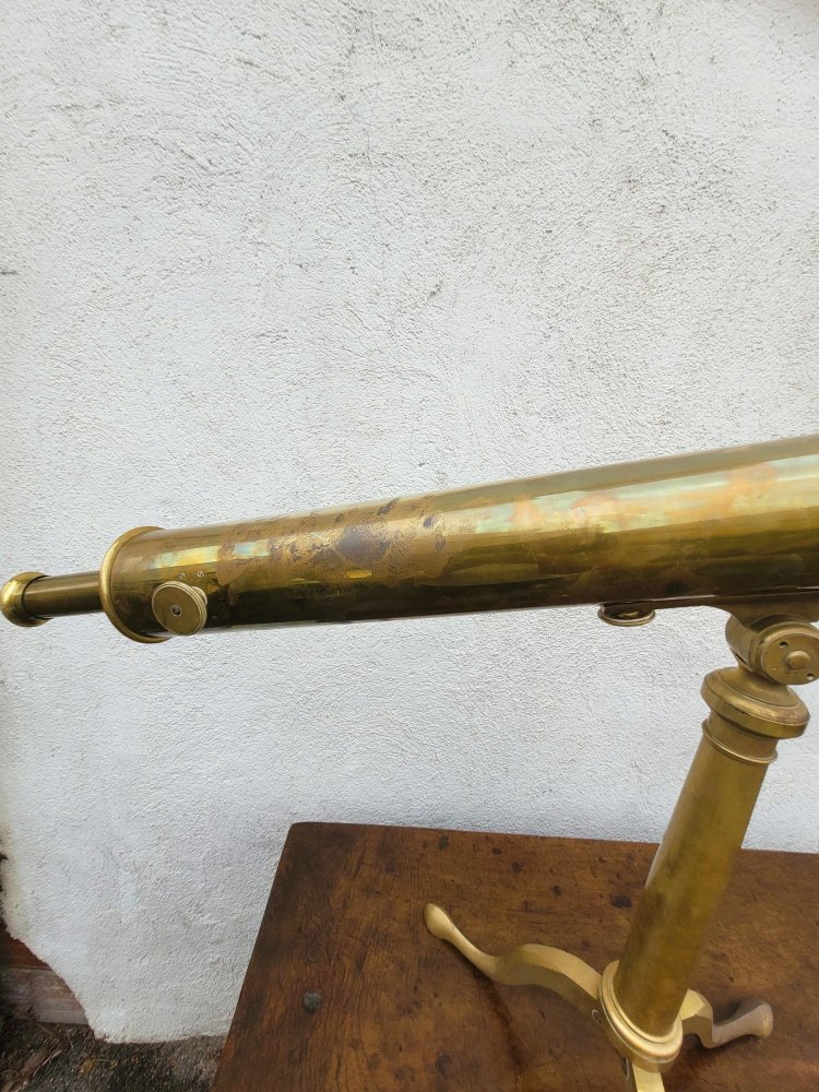 Astronomisches Fernrohr, Duroni Milano, 19. Jahrhundert