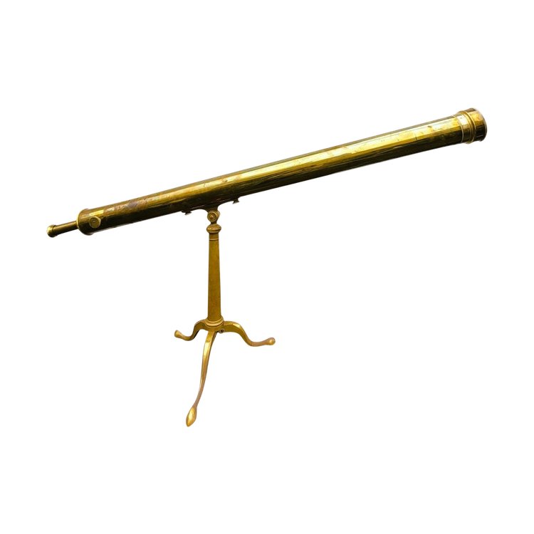 Astronomisches Fernrohr, Duroni Milano, 19. Jahrhundert