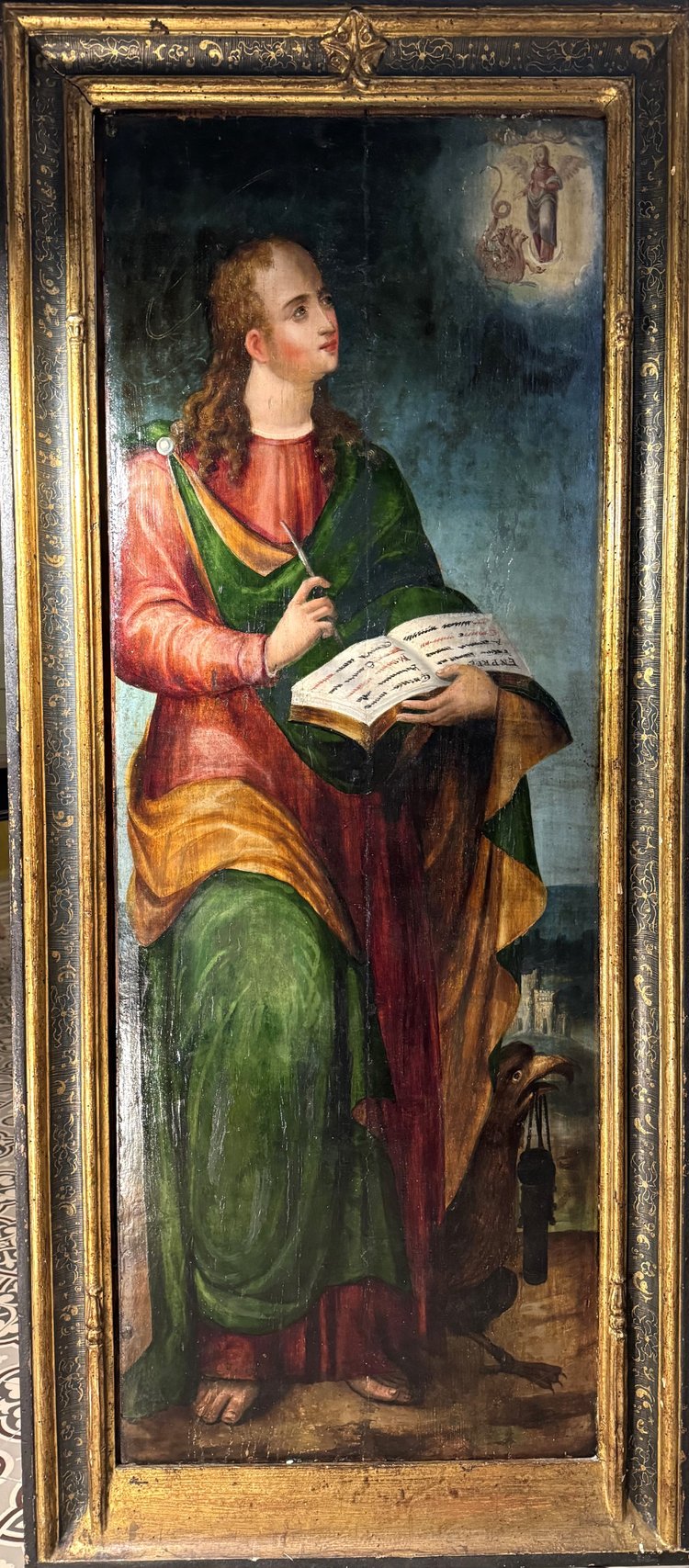 Dittico imponente - Olio su tavola - Inizio XVII secolo