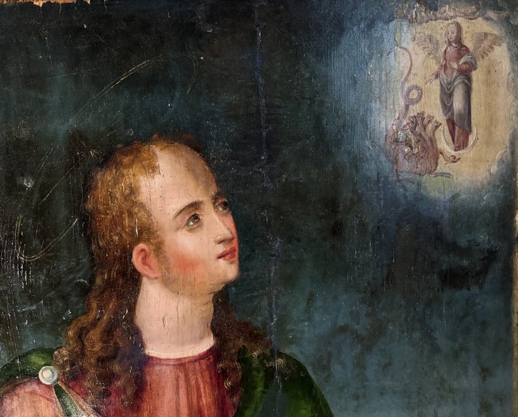 Dittico imponente - Olio su tavola - Inizio XVII secolo