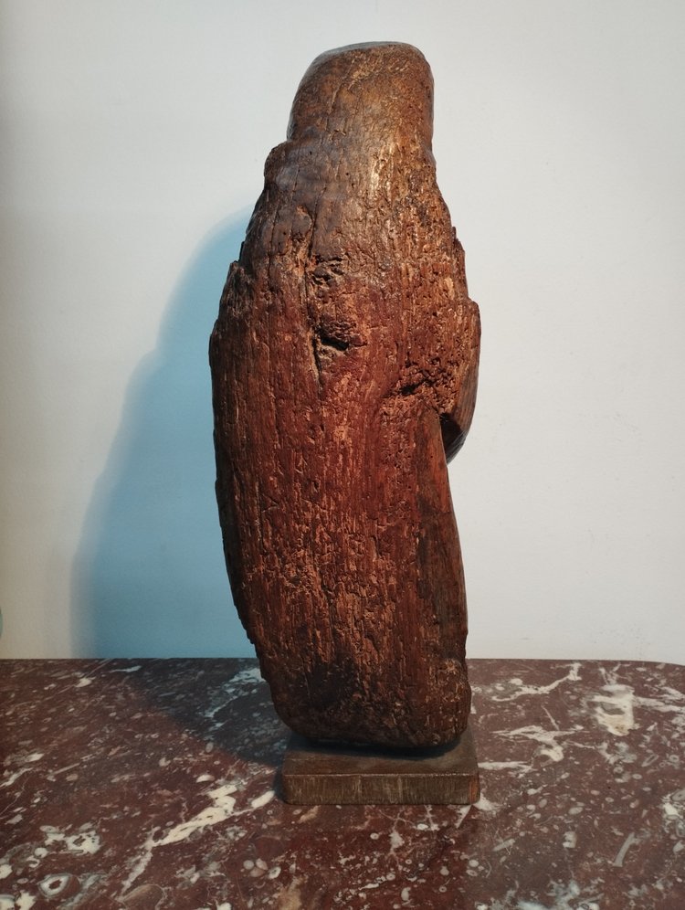 VERGINE Scultura in legno del XVI secolo