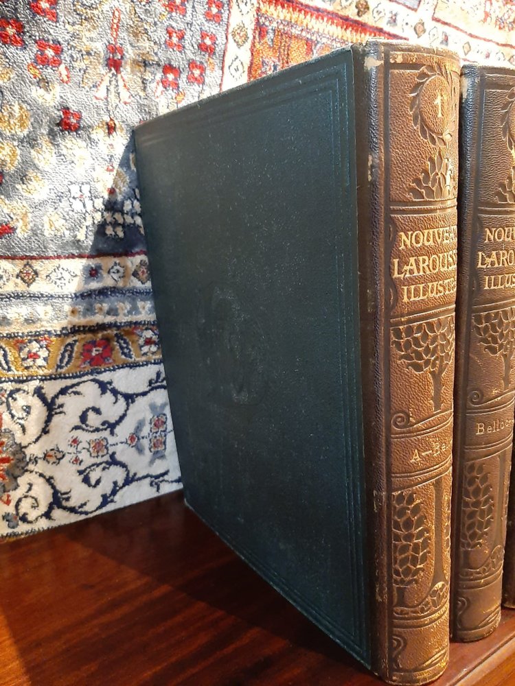 Nouveau Larousse illustré & Atlas - Enzyklopädisches Universalwörterbuch - 1898 bis 1907