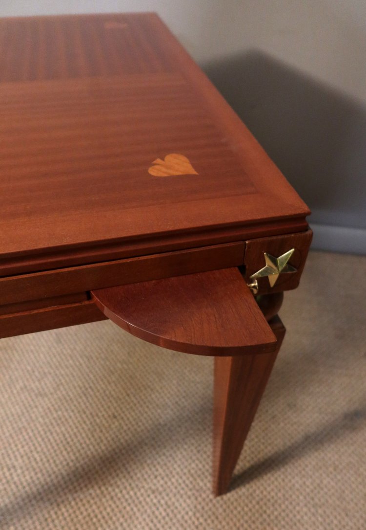 Table à jeux vintage