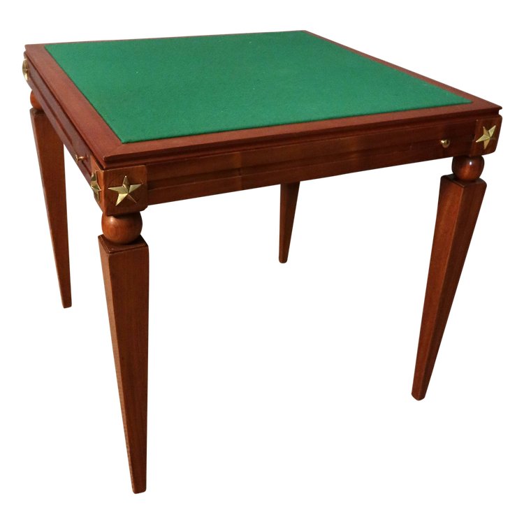Table à jeux vintage