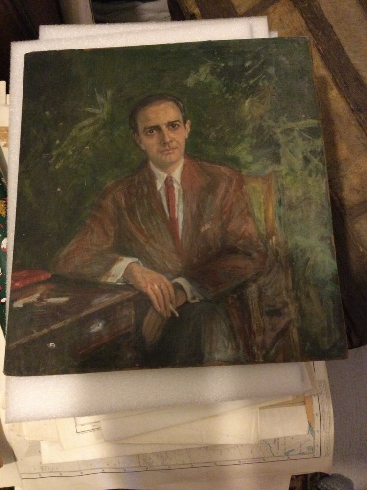 The man with the cigarette