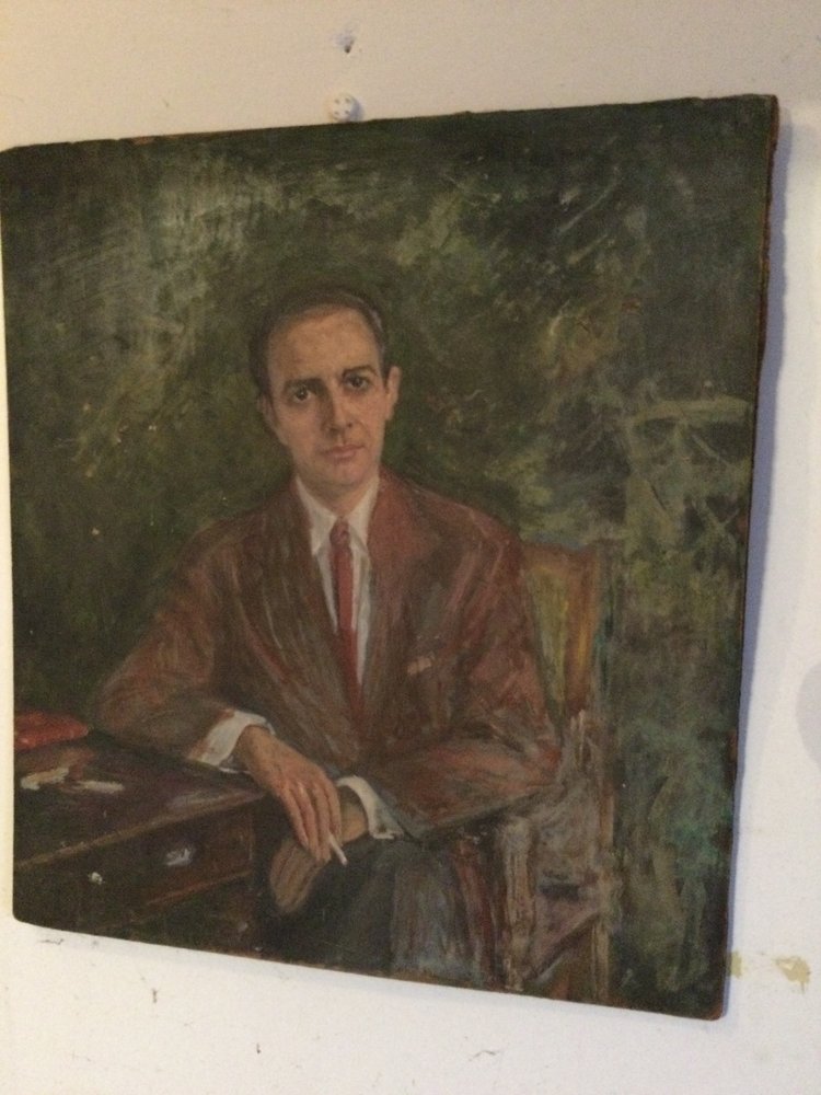 The man with the cigarette