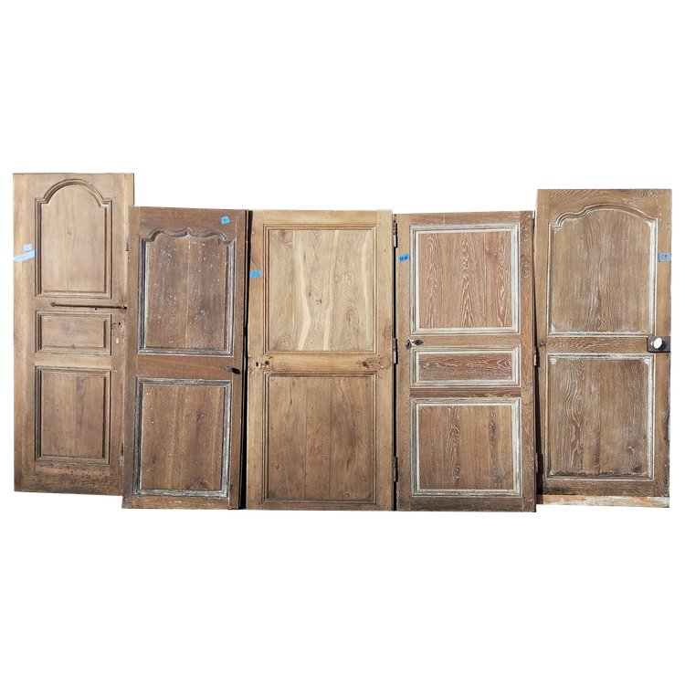Portes Anciennes De Belle Qualité En Chêne époque XVIIIème