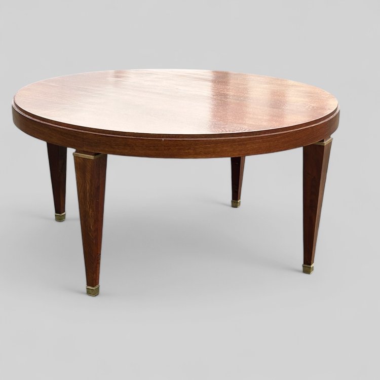 Jacque Quinet (1918-1992) Attribué à - Table ronde De Salle à Manger Vers 1950