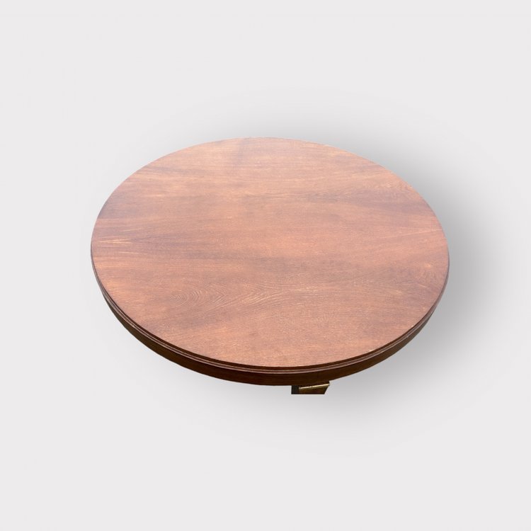 Jacque Quinet (1918-1992) Attribué à - Table ronde De Salle à Manger Vers 1950