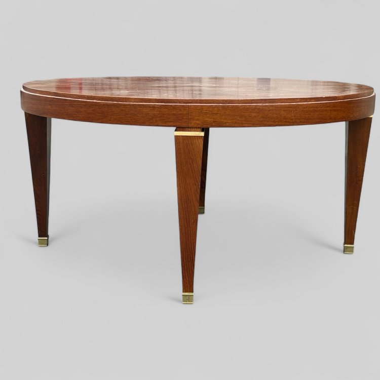 Jacque Quinet (1918-1992) Attribué à - Table ronde De Salle à Manger Vers 1950