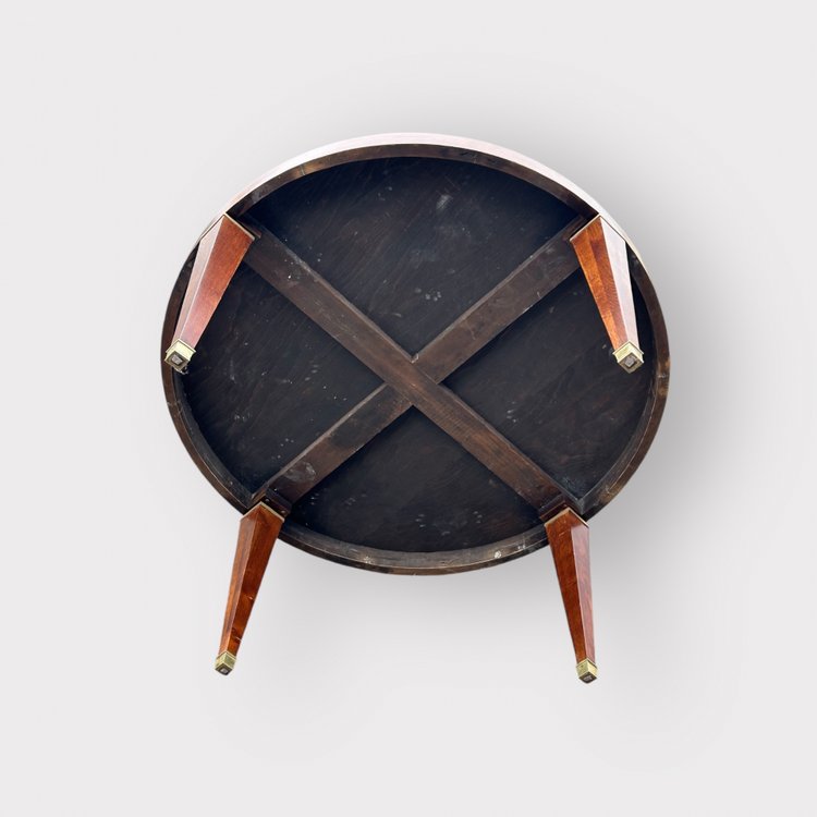 Jacque Quinet (1918-1992) Attribué à - Table ronde De Salle à Manger Vers 1950