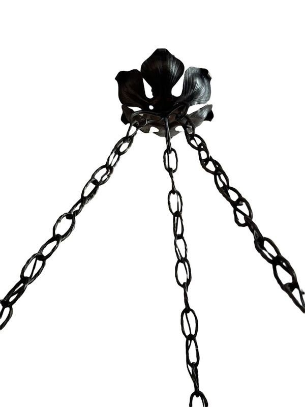 Daum Nancy "Crêtes De Coq" Chandelier