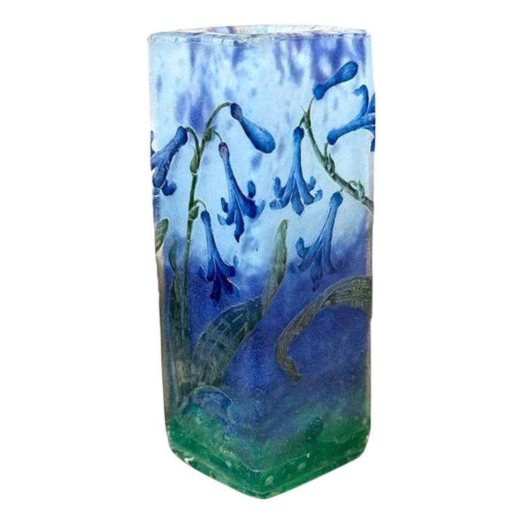 Daum Nancy Vase "Aux Hyacinthes" (An Hyazinthen)