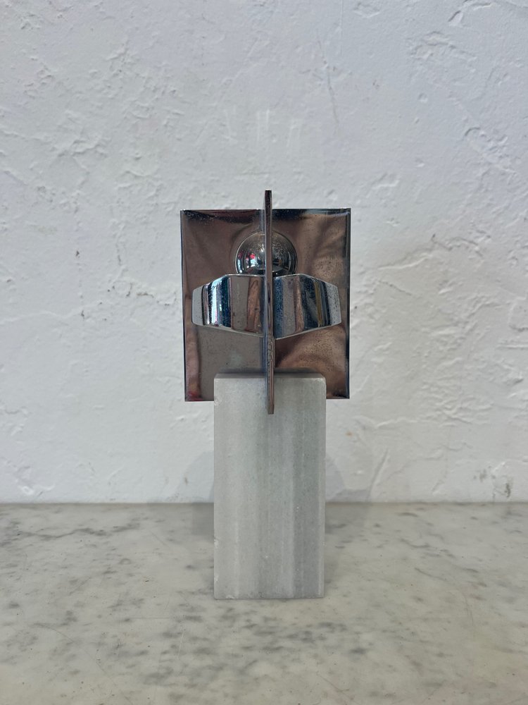 Sculpture - J. L Sanchez - Bronze Et Marbre - Espagne - XX ème