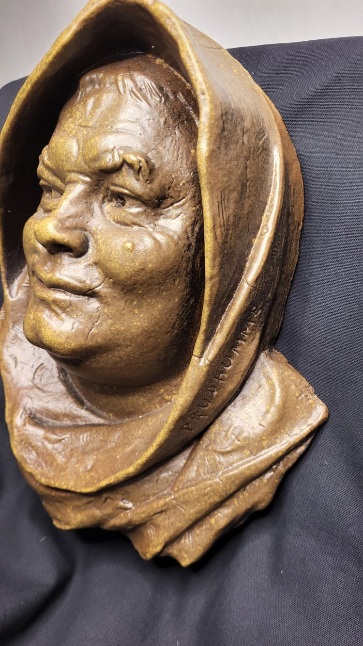 Sculpture en Grès par Paul Jeanneney & Ecole Carriès, 1900s