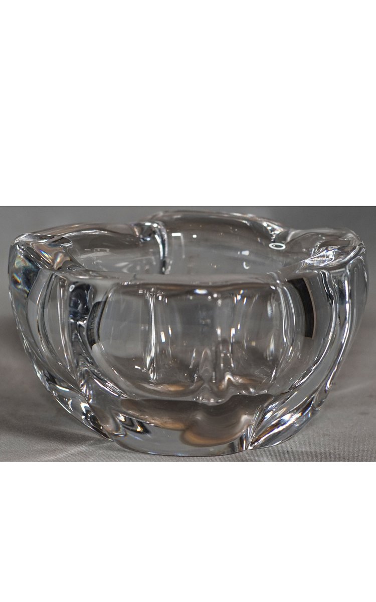 Cendrier cristal Daum 
