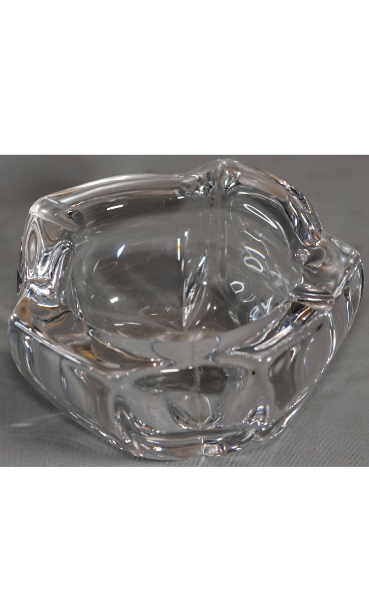 Cendrier cristal Daum 