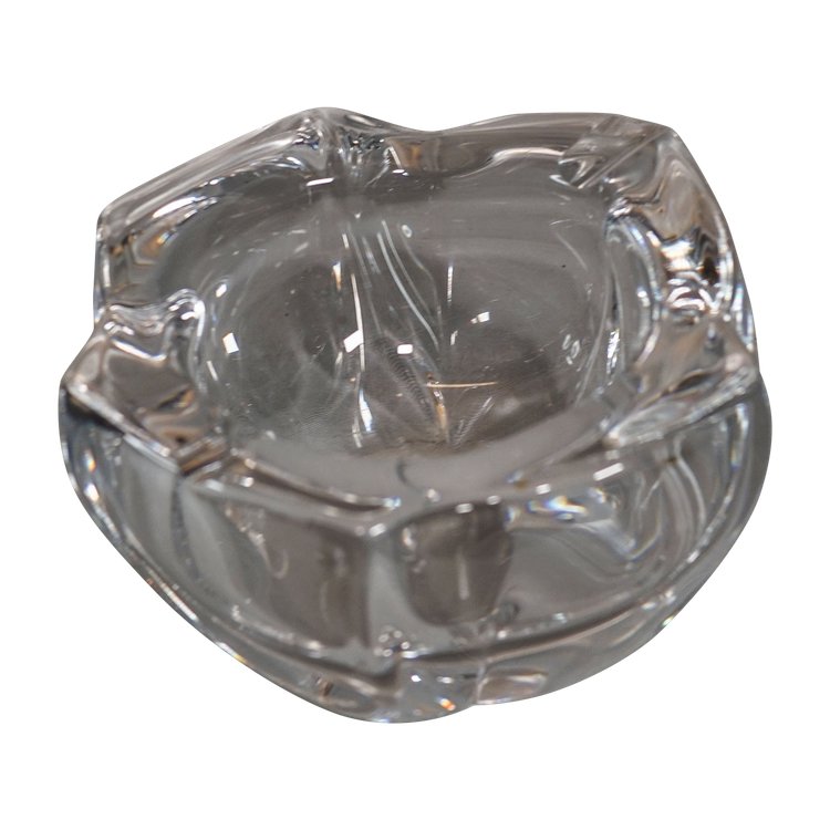 Cendrier cristal Daum 