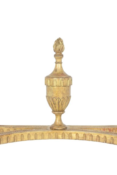 Consolle in legno dorato e marmo breccia di Aleppo. Circa 1780. LS55691657J