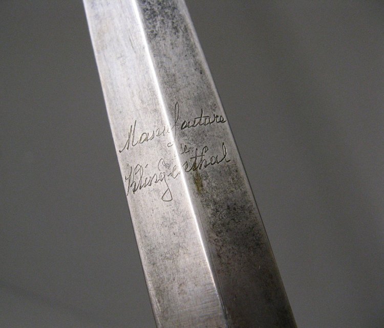 Sword of a Division General under Louis Philippe.