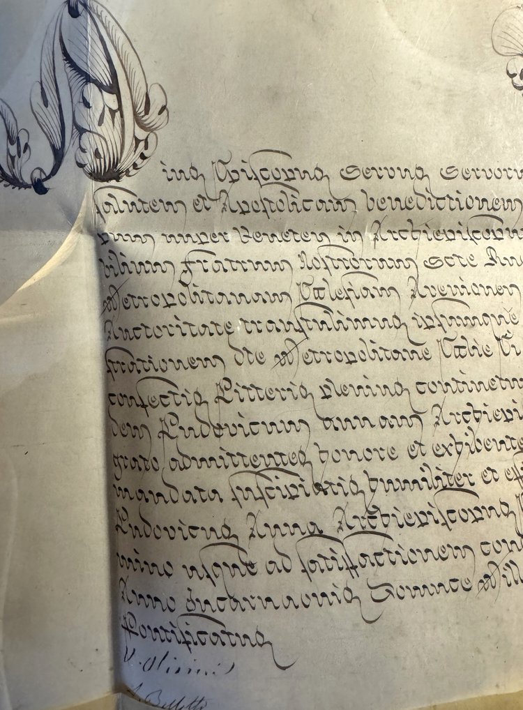 Bolla di Pio IX (1792-1878) e suo sigillo 
