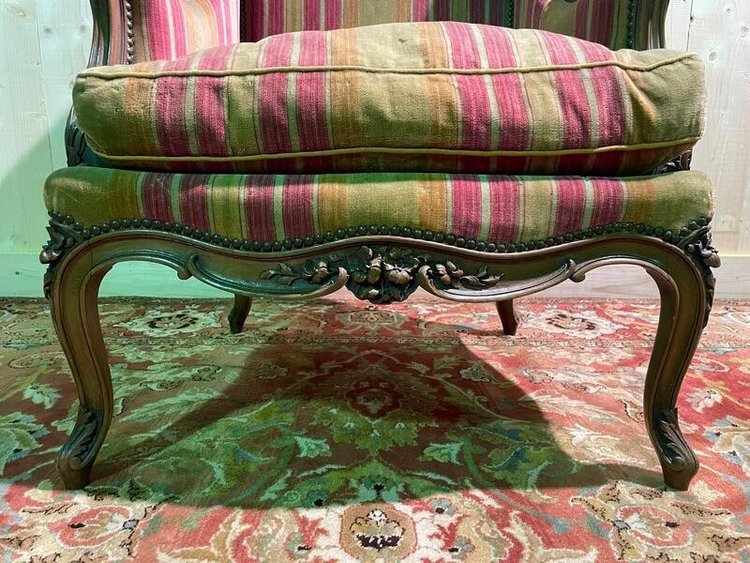 Poltrona - bergère in stile Luigi XV