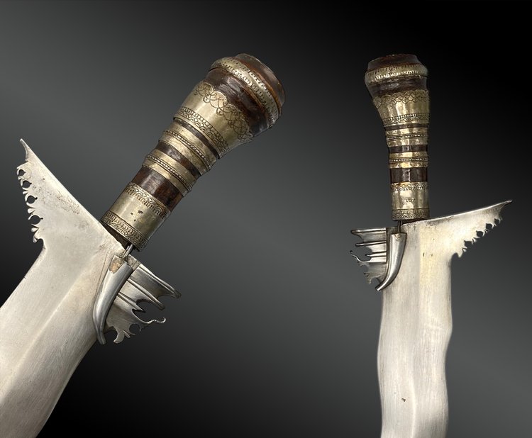 Saber Kriss o Keris Moro filippino, XIX secolo