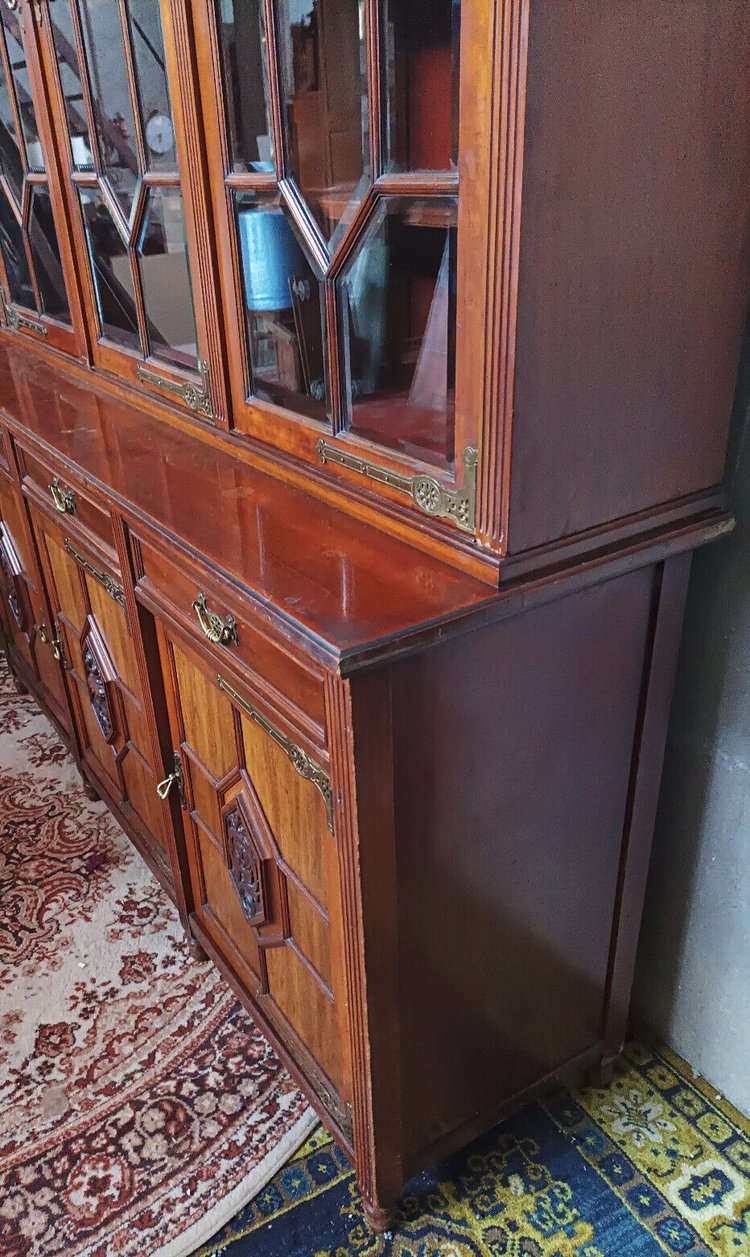 Libreria in acero e Co, mogano del XIX secolo