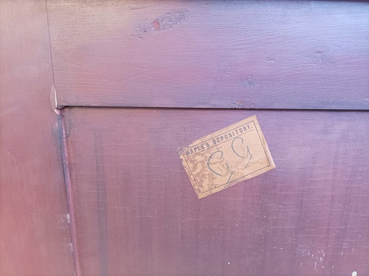 Libreria in acero e Co, mogano del XIX secolo